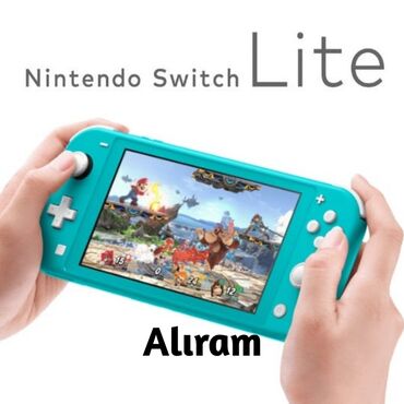 Nintendo Switch: Nintendo Switch Lite alıram çip ilə. Qiyməti razılaşarıq Göy