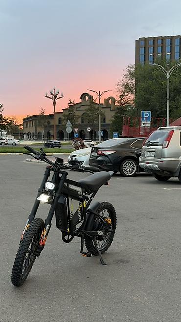 Электробайк класса эндуро/city — (Coswheel) с центральной рамной