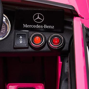 Dečiji električni automobili: Mercedes GLC Coupe – licencirani džip na akumulator za decu (bela — 16