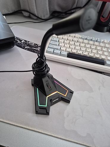 микрофон для компьютера баку: Rampage SN-RMX2 Chatty – USB RGB işıqlı oyunçu masaüstü mikrofonu — 3