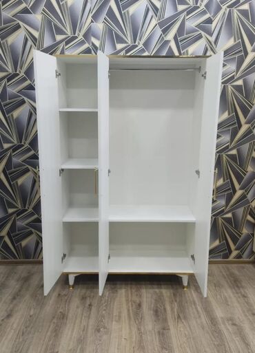 Dolablar: Yeni, Açılan, 3 qapılı Düz dolab, Qarderob, paltar dolabı, Azərbaycan — 6