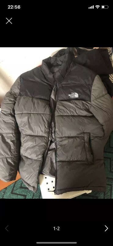 kisi dublyonkalari: Gödəkçə The North Face, XL (EU 42), rəng - Boz