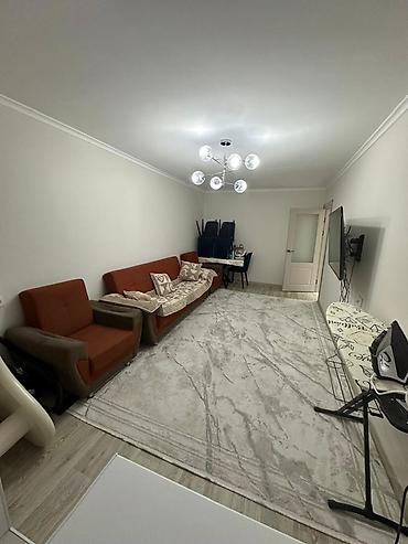 продаю квартиру жал: 2 комнаты, 48 м², Центральная мечеть 104 серия, 5 этаж, Свежий ремонт — 2