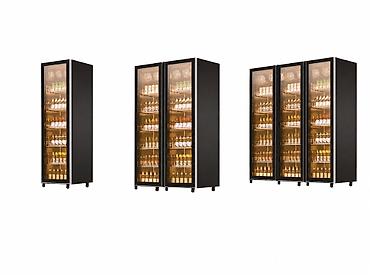 витри: Профессиональный холодильный шкаф-витрина для напитков - Форматы на — 1