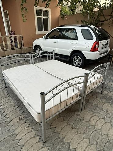 lovhe usaq ucun: Metall çarpayı – iki mərtəbəli model - Karkas: toz boya ilə örtülmüş — 10