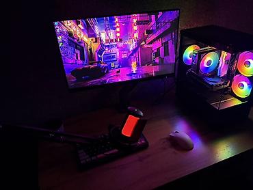 pc case: Игровой ПК с RGB-подсветкой Комплектация и характеристики: Am4 — 1