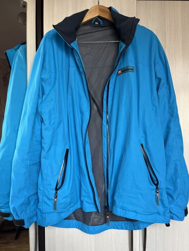 ветровка мужская: Куртка 6XL (EU 52), 7XL (EU 54), цвет - Синий
