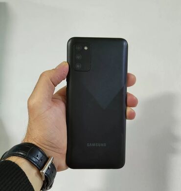 samsunq s: Samsung A02 S, 32 GB, rəng - Qara, İki sim kartlı, Face ID