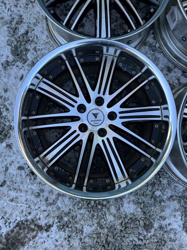 Диски: Литые Диски R 19 Work, Комплект, отверстий - 5, Б/у — 4