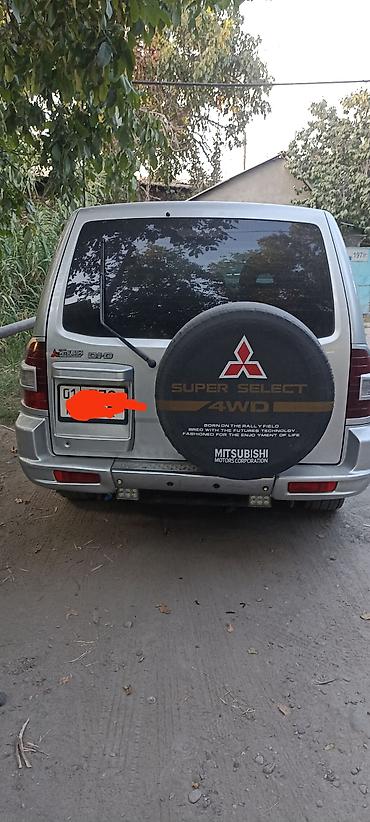 асд 2: Mitsubishi Pajero: 2002 г., 3.2 л, Автомат, Дизель, Внедорожник — 4