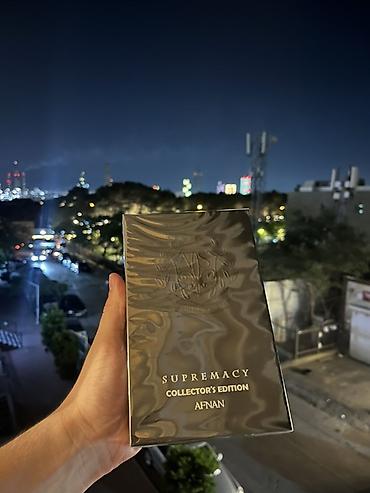 elktron saat: Afnan Supremacy Collector’s Edition – kişi üçün ətir - Brend: Afnan - — 2