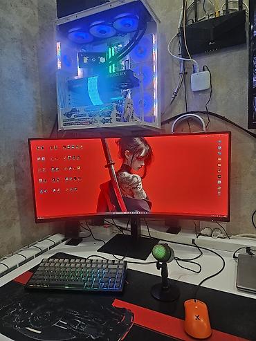 mchose v9: Компьютер, ядер - 24, ОЗУ 32 ГБ, Игровой, Б/у, NVIDIA GeForce RTX 5070, SSD — 1