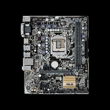 adapt: ASUS H110M-PLUS (P/N: 90MB0PN0-M0EAY0) – Intel LGA1151 üçün Micro-ATX — 1
