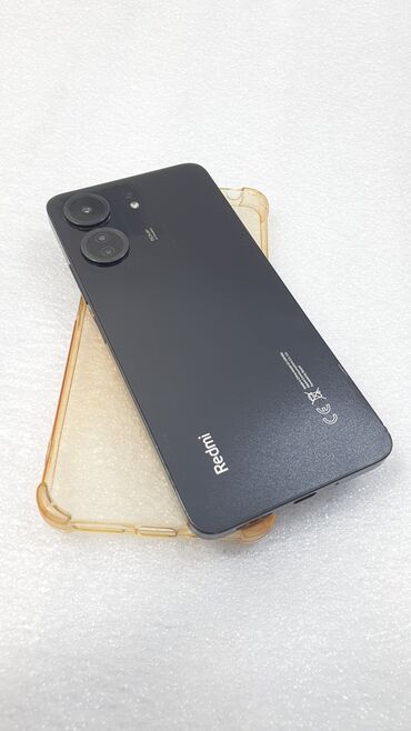 скупка телефоноа: Redmi, Redmi 13C, Б/у, 256 ГБ, цвет - Черный, 2 SIM