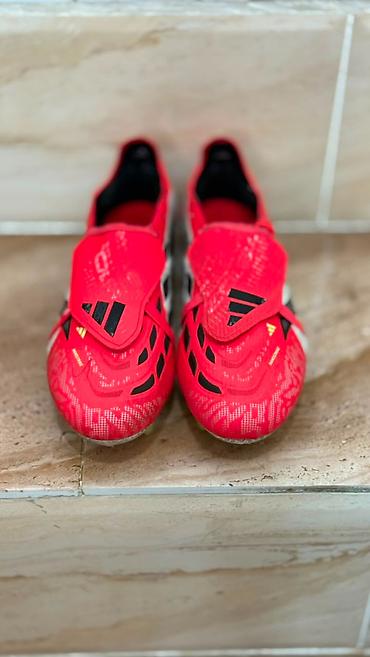 predator бутсы: Футбольные бутсы Adidas Predator 42 размер (коллекция с красно‑белой — 1