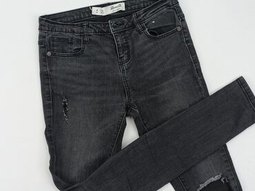 czarne krótkie spodenki jeansowe: Jeansy damskie, Denim Co, S