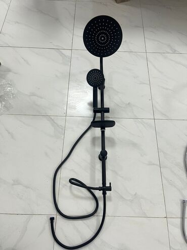 Duş üçün kranlar: Türkiyə Mallid Duş sistemi – yuxarı yağış duşu + əl duşu komplekti — 6