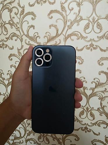 iphone hs: IPhone 12 Pro, Б/у, 128 ГБ, Pacific Blue, Кабель, 73 % — 6