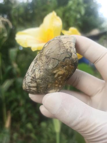 qab qaşiq: Təbii Naxışlı Təbii Mineral Pikasso Daşı 💎😍 Bu heyrətamiz və təbii — 7