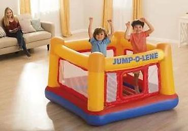letece vile: Intex Jump-O-Lene – naduvavajući mini zamak za skakanje za decu - — 4