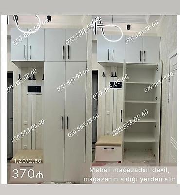 Dəhliz üçün funksional qapıgirişi mebeli - Ölçülər: 1,20 m en / 2,80