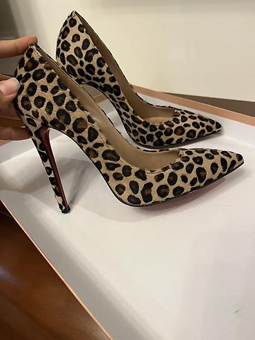 Tuflilər: Monica Ricci qadın tuflisi – leopard naxışlı, iti burunlu — 3