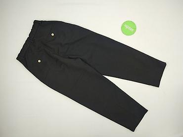 czarne: H&M, Spodnie materiałowe damskie, rozmiar XS — 3