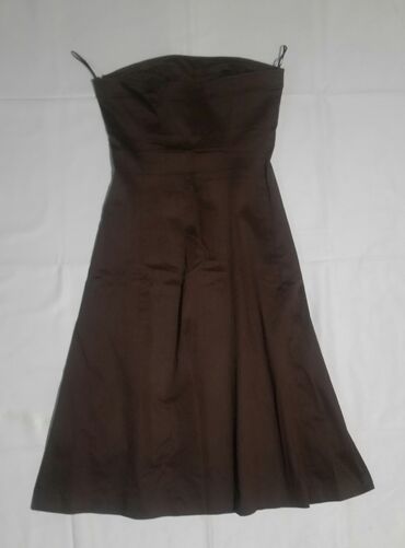 etno vezene haljine: Zara M (EU 38), color - Brown, Other style, Without sleeves