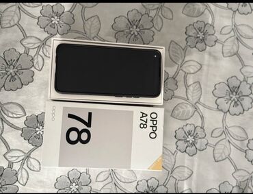 telefon android: Oppo A78, 256 GB, Sensor, Barmaq izi, İki sim kartlı