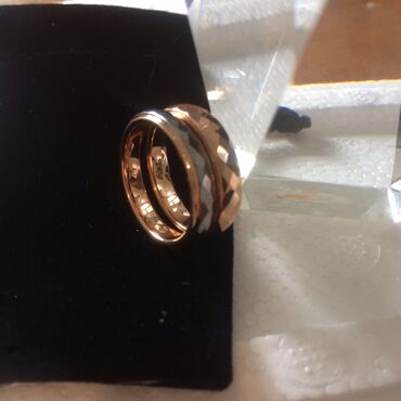 мужское золотое кольцо: Кольца из вольфрама под золото Эксклюзив не царапается, не покрытие