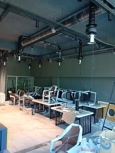 Restoran, kafe avadanlığı: Havalandirma Sistemlerin Hazirlanmasi ve Quraşdirilmasi, Her Dizaynda — 7