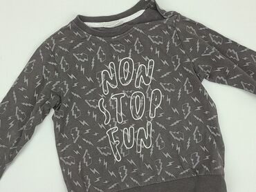 kombinezon ze stopami 86: Sweatshirt, 2-3 years, 92-98 cm, condition - Good