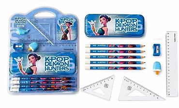 skibidi kamera: K-Pop Demon Hunters školski set sa svim osnovnim priborom za školu i — 7