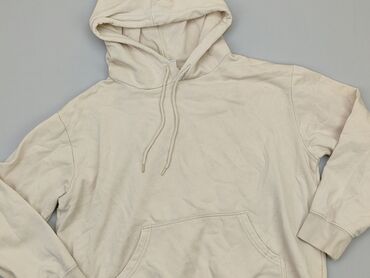 bezowe bluzki: Sweatshirt, H&M, M (EU 38), condition - Good