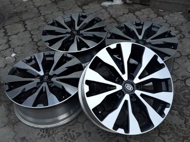 Диски: Литые Диски R 18 Enkei, Комплект, отверстий - 5, Б/у — 4