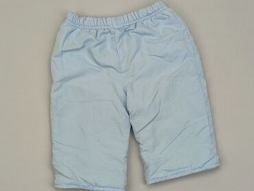 blekitne legginsy: Baby material trousers, 3-6 months, 62-68 cm, EarlyDays, condition - Good