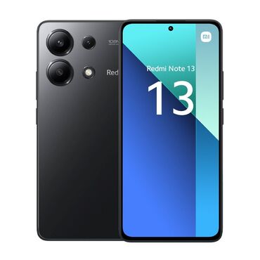 Xiaomi: Xiaomi Redmi Note 13, 256 GB, rəng - Qara, 
 Zəmanət