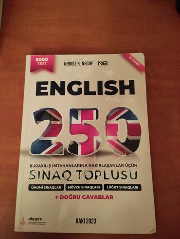 Digər kitablar və jurnallar: Nərgiz Nəcəf İngilis dili 2023 
İçi yazılıdır