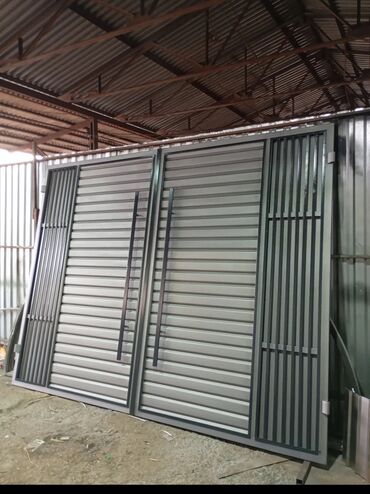 Откатные ворота: Предлагаются металлические ворота в современном стиле. Прочные и at lalafo.kg — 17 Откатные ворота: Предлагаются металлические ворота в современном стиле. Прочные и — 17