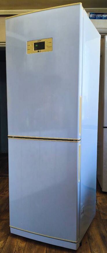 зонтик для телефона: Холодильник LG, Б/у, Двухкамерный, No frost, 60 * 171 * 60