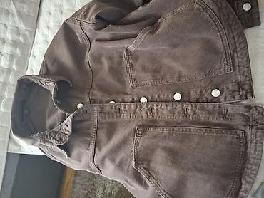 lacoste kacket: Braon krojena jakna/šaketo sa dugmićima Zara M velicina Nova - — 1