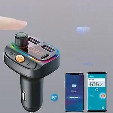 Audio oprema za auto: Bluetooth FM transmiter MP3 za auto C15 NOVO. OPIS PROIZVODA — 12