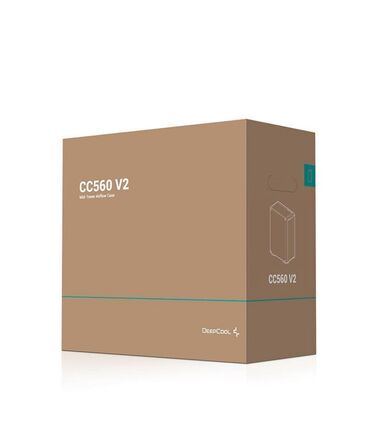 Корпусы ПК: Корпус ПК, Б/у, DeepCool, ATX, цвет - Черный