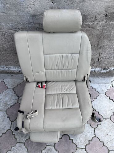 спорт сиденье: Третий ряд сидений, Кожа, Toyota 2005 г., Б/у, Оригинал, США