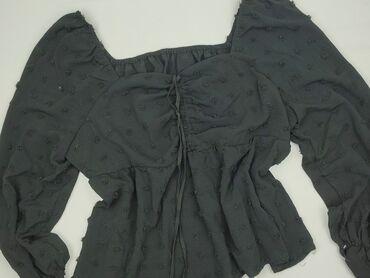 obcisła bluzki z długim rękawem: Women's blouse, size L (EU 40)