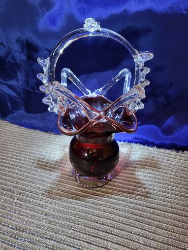 Ostali kućni dekor: Korpa, bоја - Bordo, Novo — 1