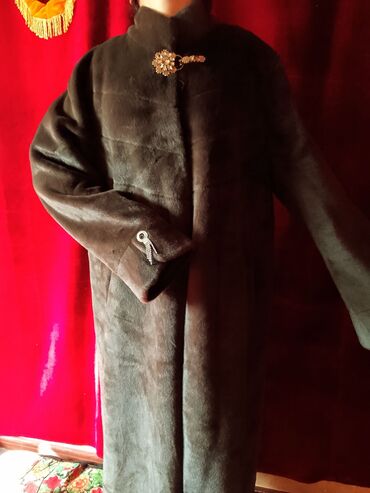 Шубы: Шуба, Норка, Длинная модель, 8XL — 4