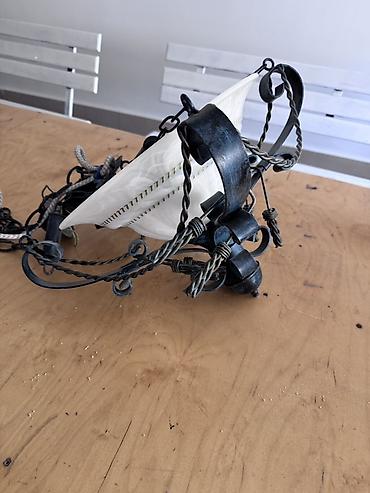İşıqlandırma: Çılçıraq, 1 lampa, Metal — 2