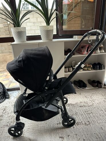 Коляски: Коляска, цвет - Черный, Б/у — 9