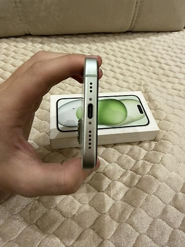 iphon 14 pro max: IPhone 15, 128 GB, Yaşıl, Face ID — 4